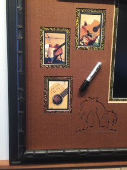 Jimmy Buffett, 10-Foot Guitar, Custom, Framing